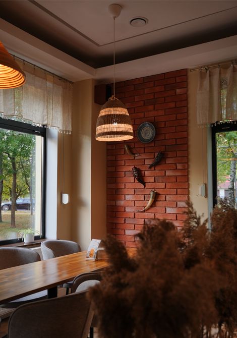 Wnętrze restauracji Papacha
